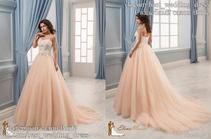 s-16-346 Elena Morar, весільна сукня 2017 s-16-346, весільні сукні